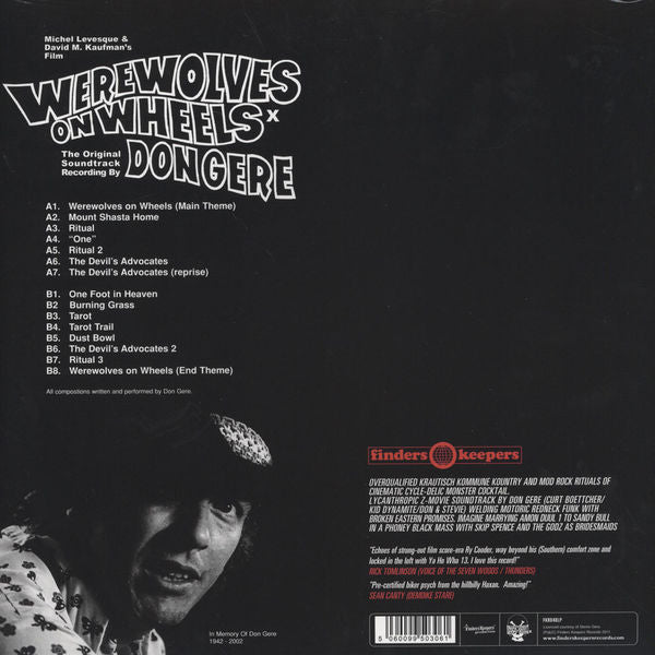 Gere, Don - Werewolves On Wheels.