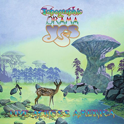 YES - TOPOGRAPHIC DRAMA - LIVE ACROSS AMERICA (3LP)