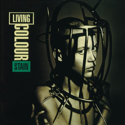 LIVING COLOUR - STAIN (BLACK VINYL)