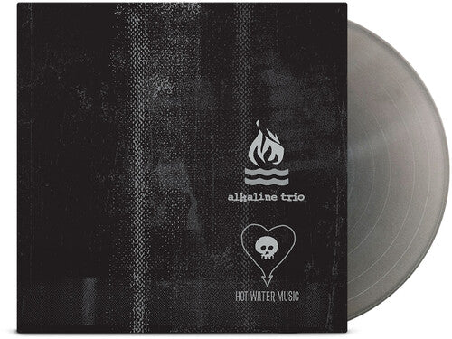 [Discounted] Alkaline Trio / Hot Water Music - Split [Anniv. Ed. Silver Vinyl]  (New Vinyl LP)