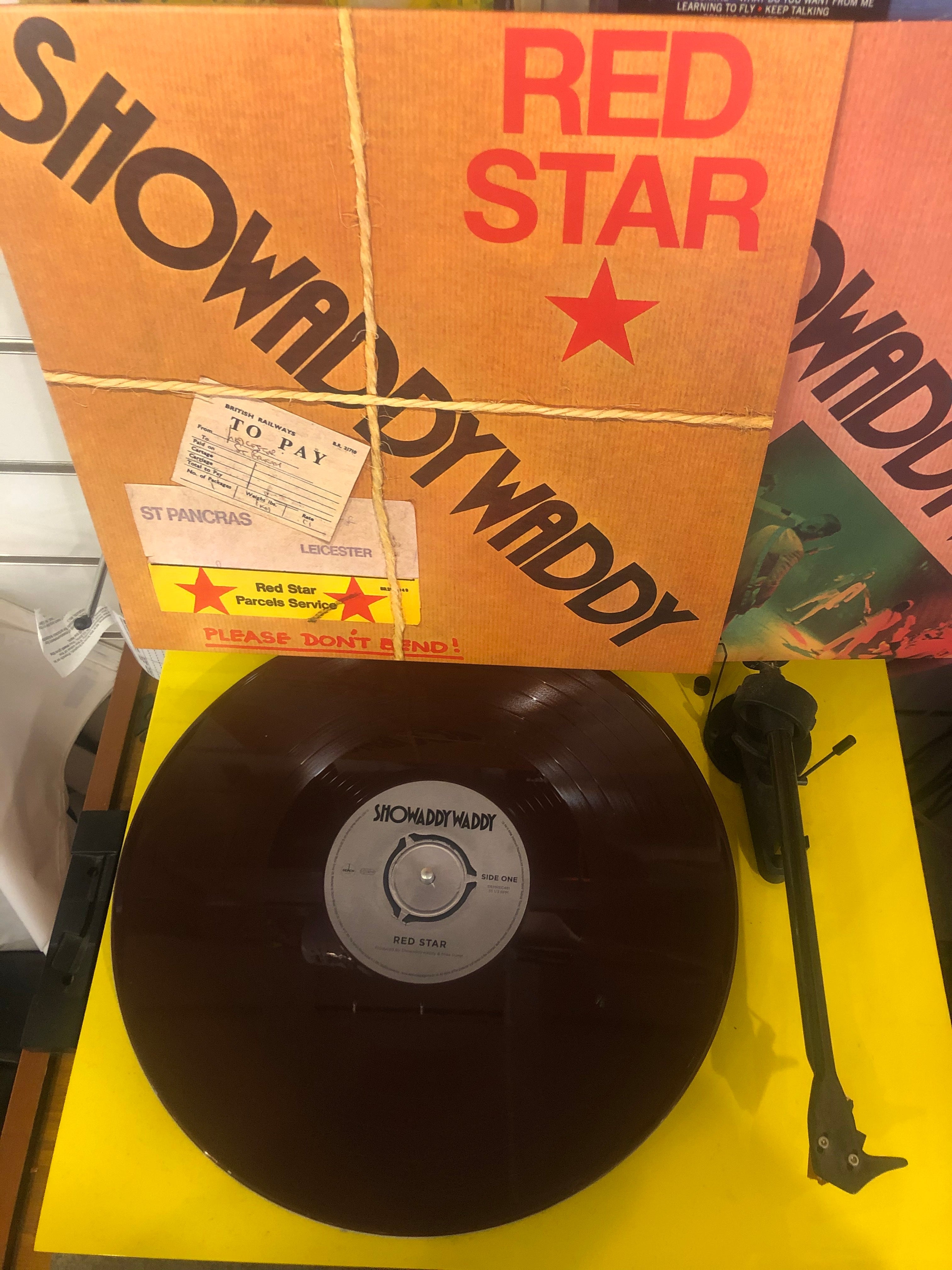 Showaddywaddy - Red Star - BROWN COLOURED VINYL LP - NEW